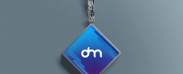 Keychain Mockup PSD Template