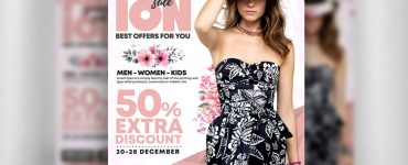 Fashion Clothing Sale Flyer Template
