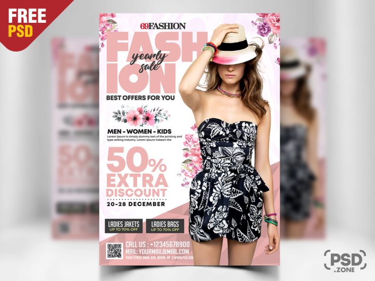 Fashion Clothing Sale Flyer Template
