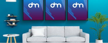 Wall Poster Frame Mockup Template