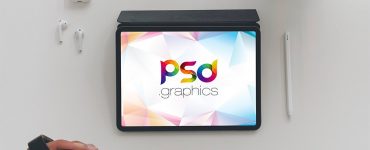 Flat Lay iPad Pro Mockup