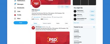 New Twitter Mockup 2019 Template