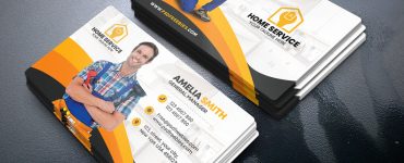 Home Maintenance Business Card Design Template
