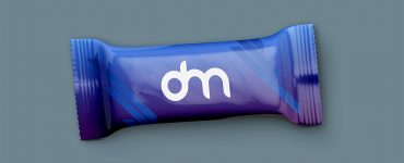 Snack Bar Packaging Design Mockup