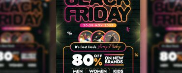 Black Friday Sale Flyer Template