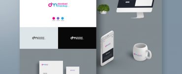 Logo Presentation Mockup PSD Template