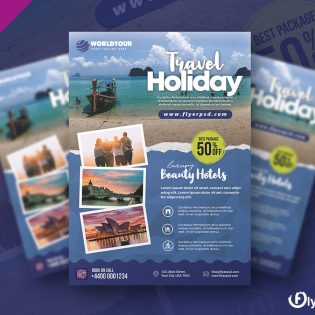 Tour and Tavel Agency Flyer Template