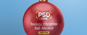 Christmas Ball Mockup