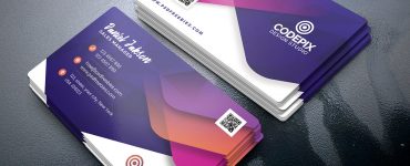 Colorful Business Card Design Template