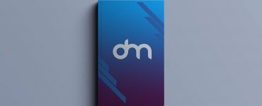 Hardcover Book Cover Mockup Template