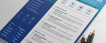 A4 Designer Resume CV Template