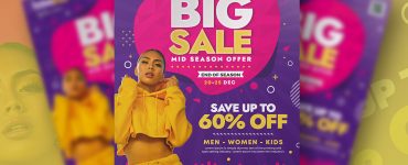 Big Sale Promotion Flyer Template