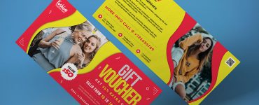 Fashion Store Gift Voucher Template