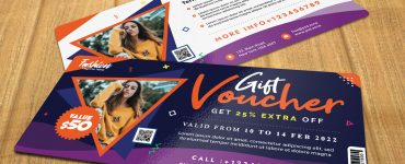 Free Gift Voucher Design Template