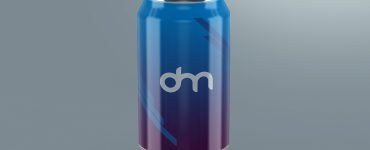 Soda Can Mockup Branding Template