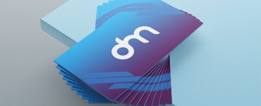 Free Business Card Stack Mockup