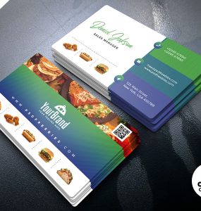Restaurant Business Card Template Design