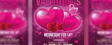 Valentine’s Day Flyer Design Template