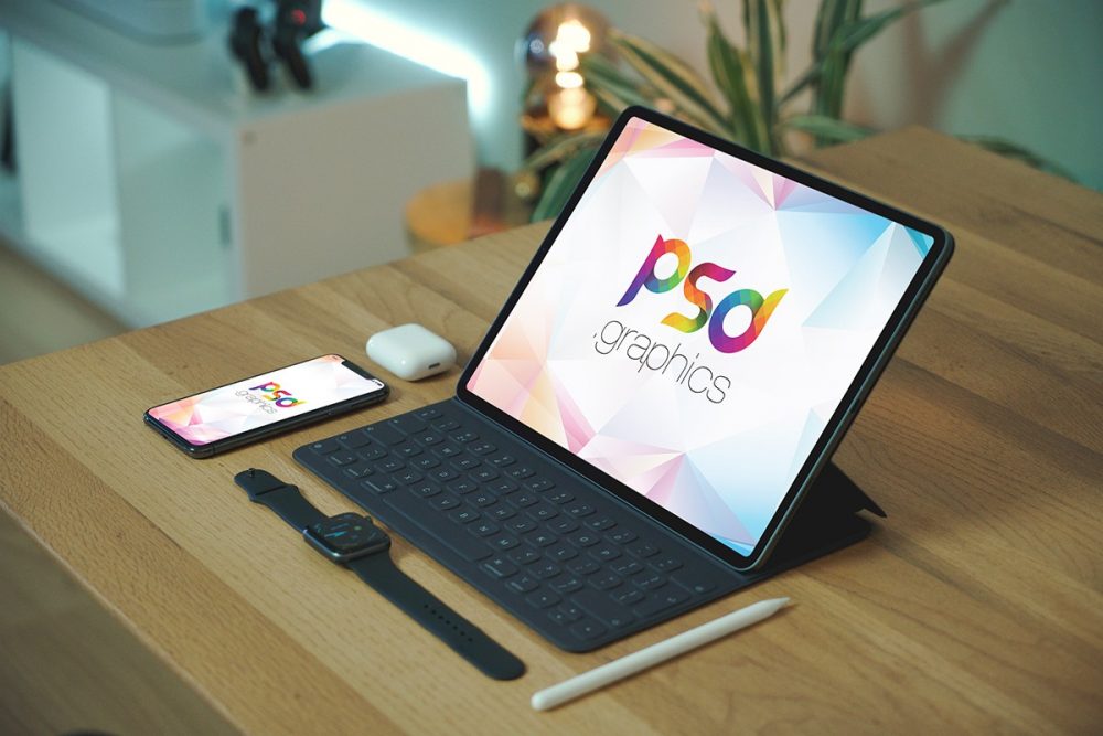 Download iPad Pro and iPhone Mockup Template - Download PSD