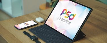 iPad Pro and iPhone Mockup Template