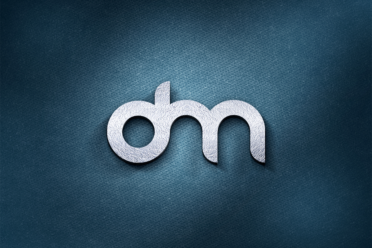 mockup 3d logo