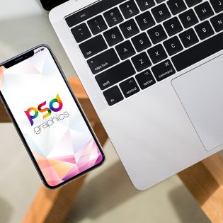 Free iPhone 11 Pro Mockup PSD Template