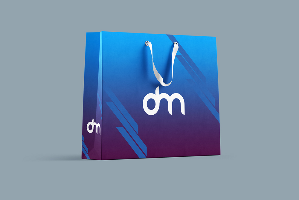 Download Paper Shopping Bag Branding Mockup - Download PSD
