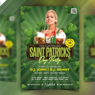 Saint Patrick’s Day Flyer Template