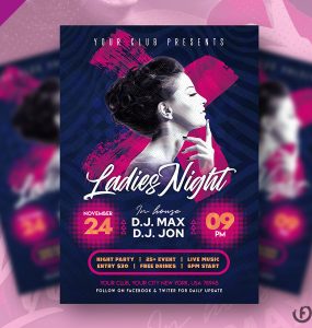 Night Club Party Flyer Template