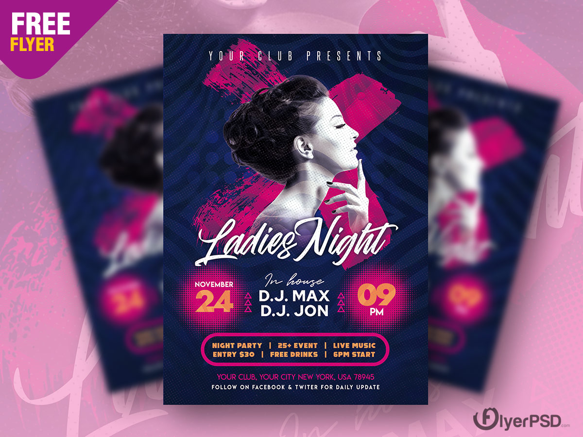 club party flyers templates