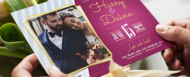 Wedding Invitation Card Design Template