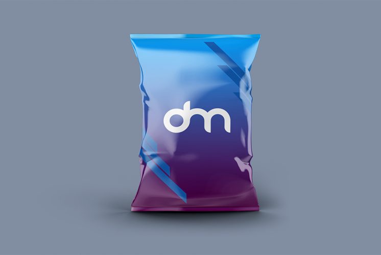 Download Chips Bag Packaging Mockup - Download PSD