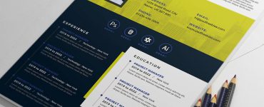 Modern Resume CV Design Template