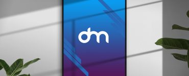 Picture Frame on Wall Mockup Template