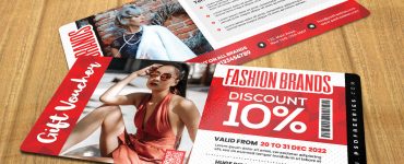 Free Gift Voucher Template Design