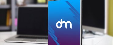 Hardcover Book Cover Mockup Template