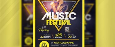 Music Festival Flyer Template