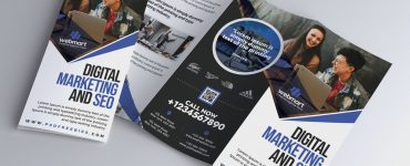 Tri-Fold Corporate Brochure Design Template