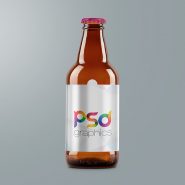 Beer Bottle Branding Mockup