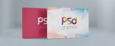 Rounded Corner Business Card Mockup