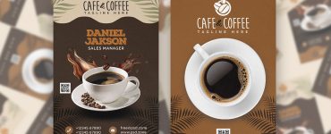 Coffee Shop Business Card Template
