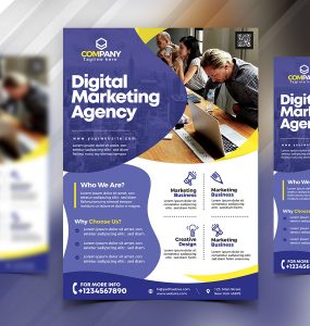 Digital Marketing Agency Flyer Template PSD