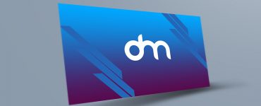 Floating Business Card Mockup