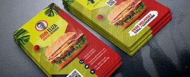 Restaurant Creative Business Card Design Template