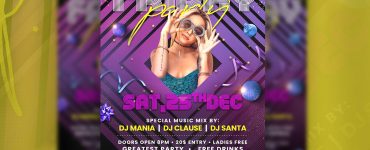 Friday Night Music Party Flyer Template