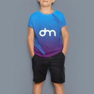 Kids T-Shirt Design Mockup Template
