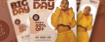 Sale Flyer Template Design