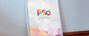 White Poster Frame Mockup