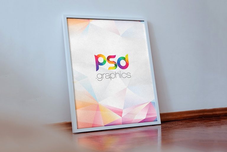 Download White Poster Frame Mockup - Download PSD