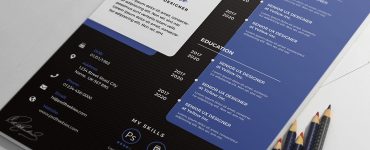Designer Resume CV Design Template